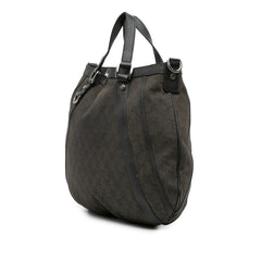 GG Denim Abbey D Ring Satchel