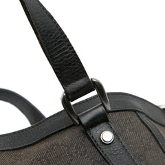 GG Denim Abbey D Ring Satchel