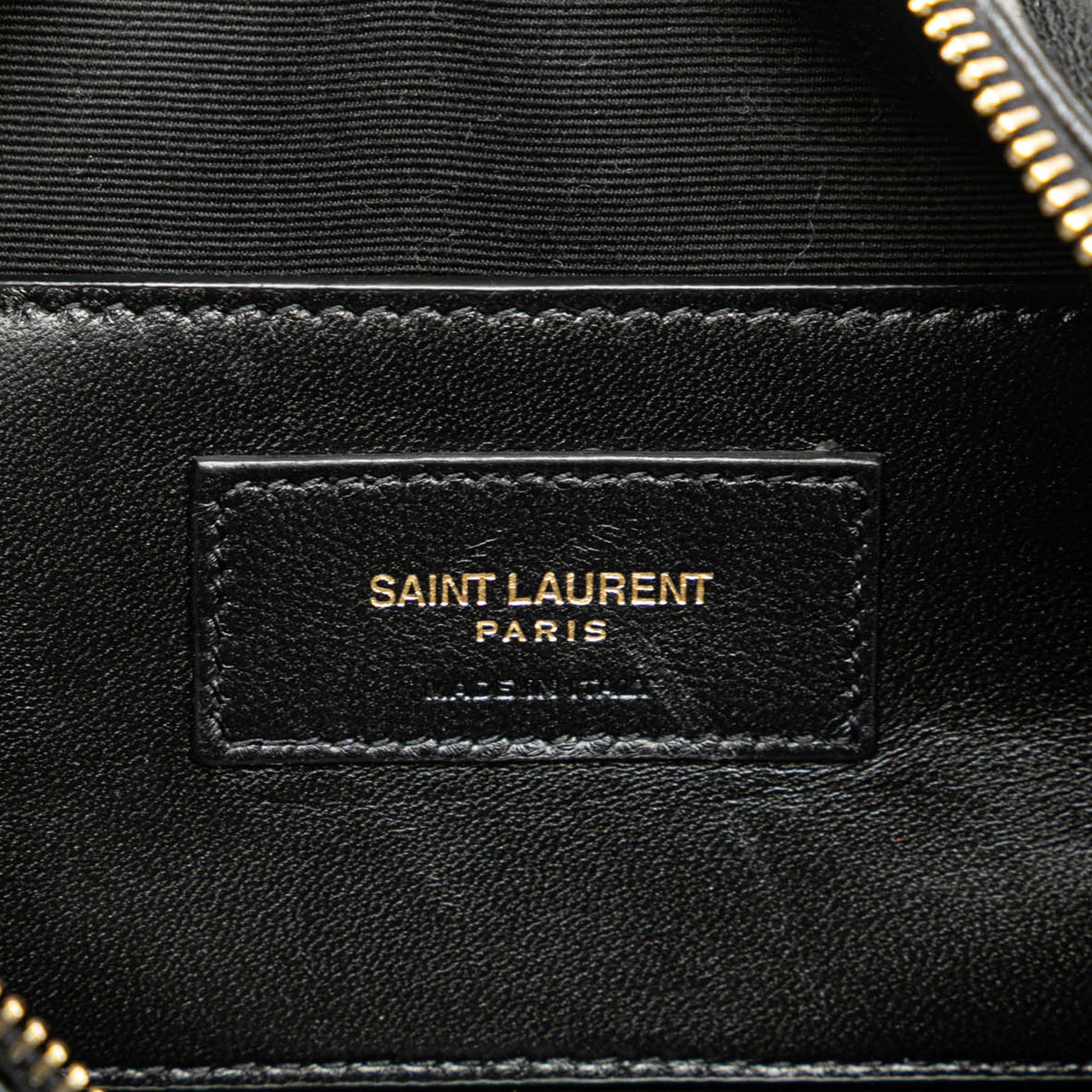 Small Quilted Lambskin Sade Tube Bag