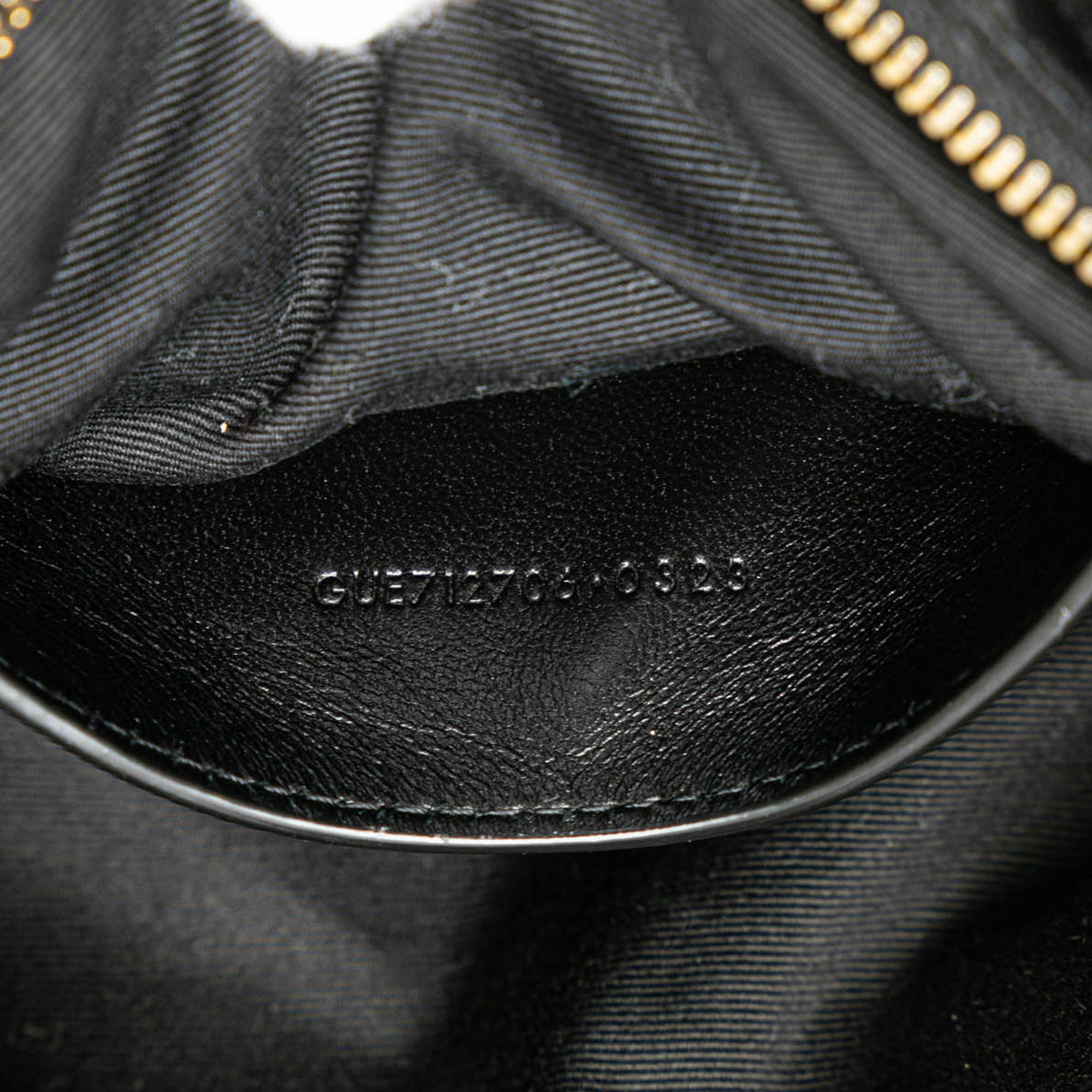 Small Quilted Lambskin Sade Tube Bag