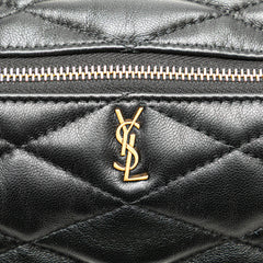 Small Quilted Lambskin Sade Tube Bag