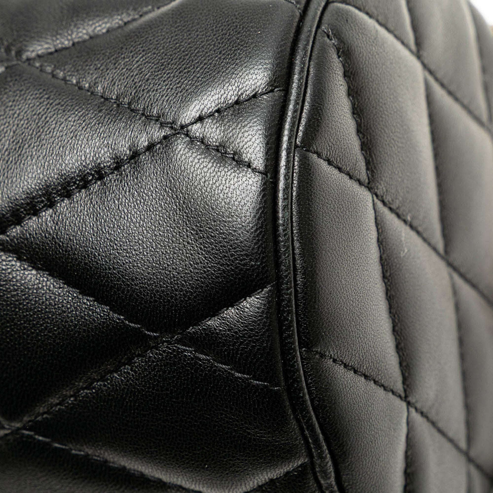 Small Quilted Lambskin Sade Tube Bag