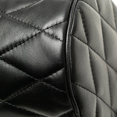 Small Quilted Lambskin Sade Tube Bag