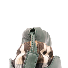 House Check Canvas and Calfskin Little Crush Crossbody
