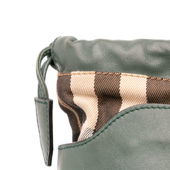 House Check Canvas and Calfskin Little Crush Crossbody