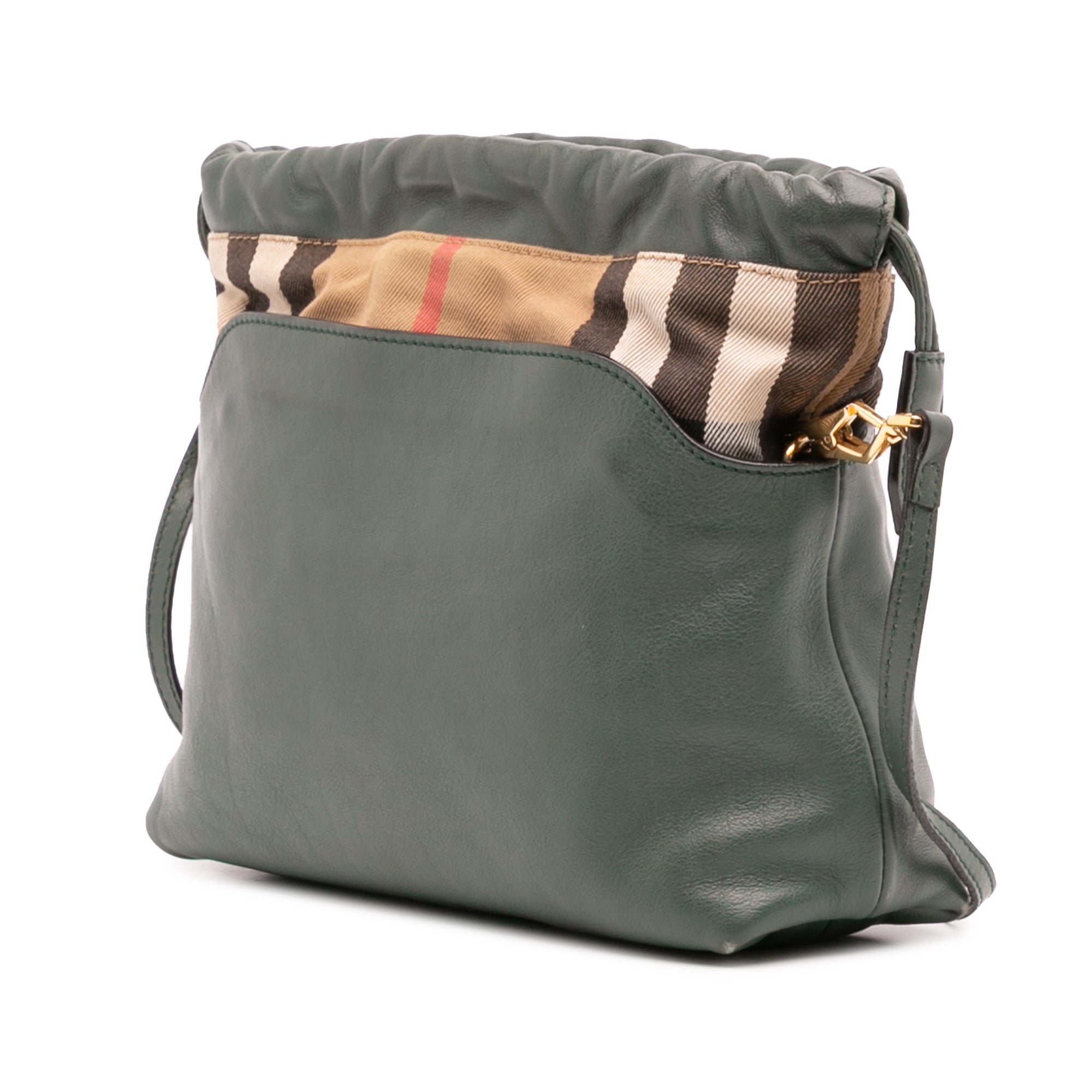 House Check Canvas and Calfskin Little Crush Crossbody