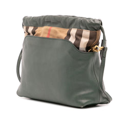 House Check Canvas and Calfskin Little Crush Crossbody