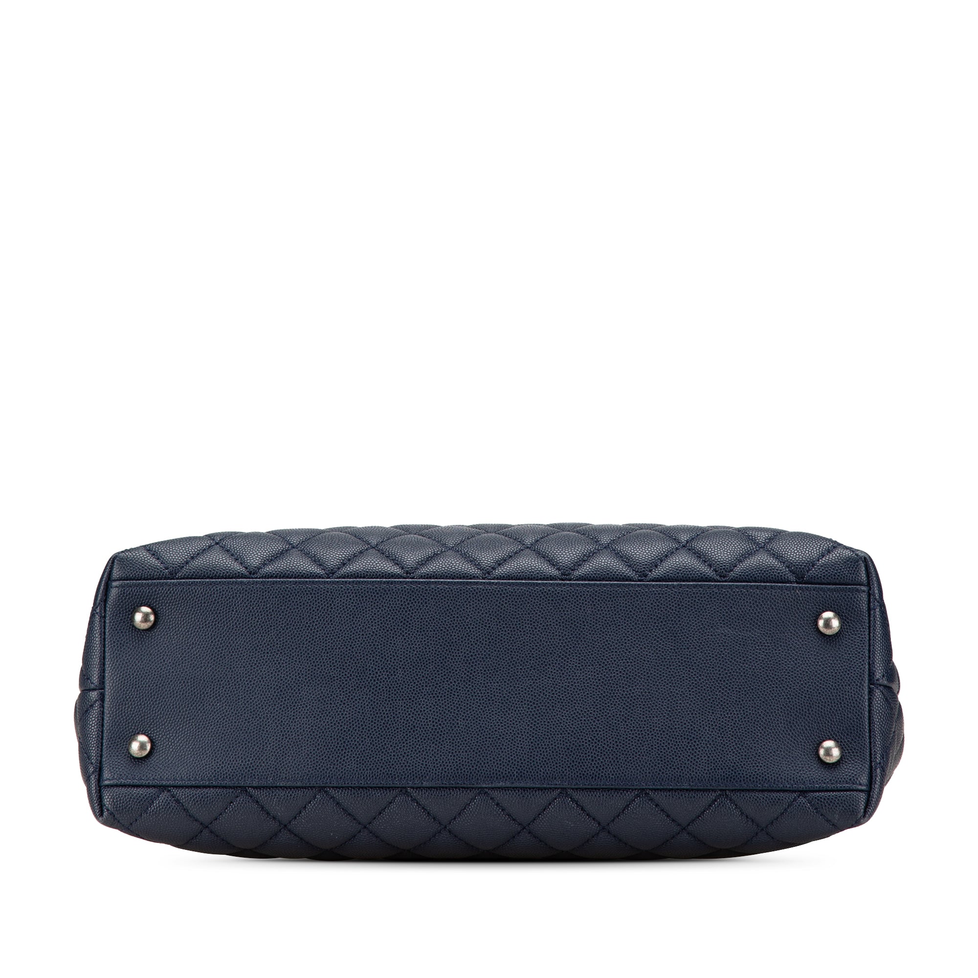Large Caviar Coco Top Handle Bag
