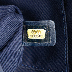 Large Caviar Coco Top Handle Bag