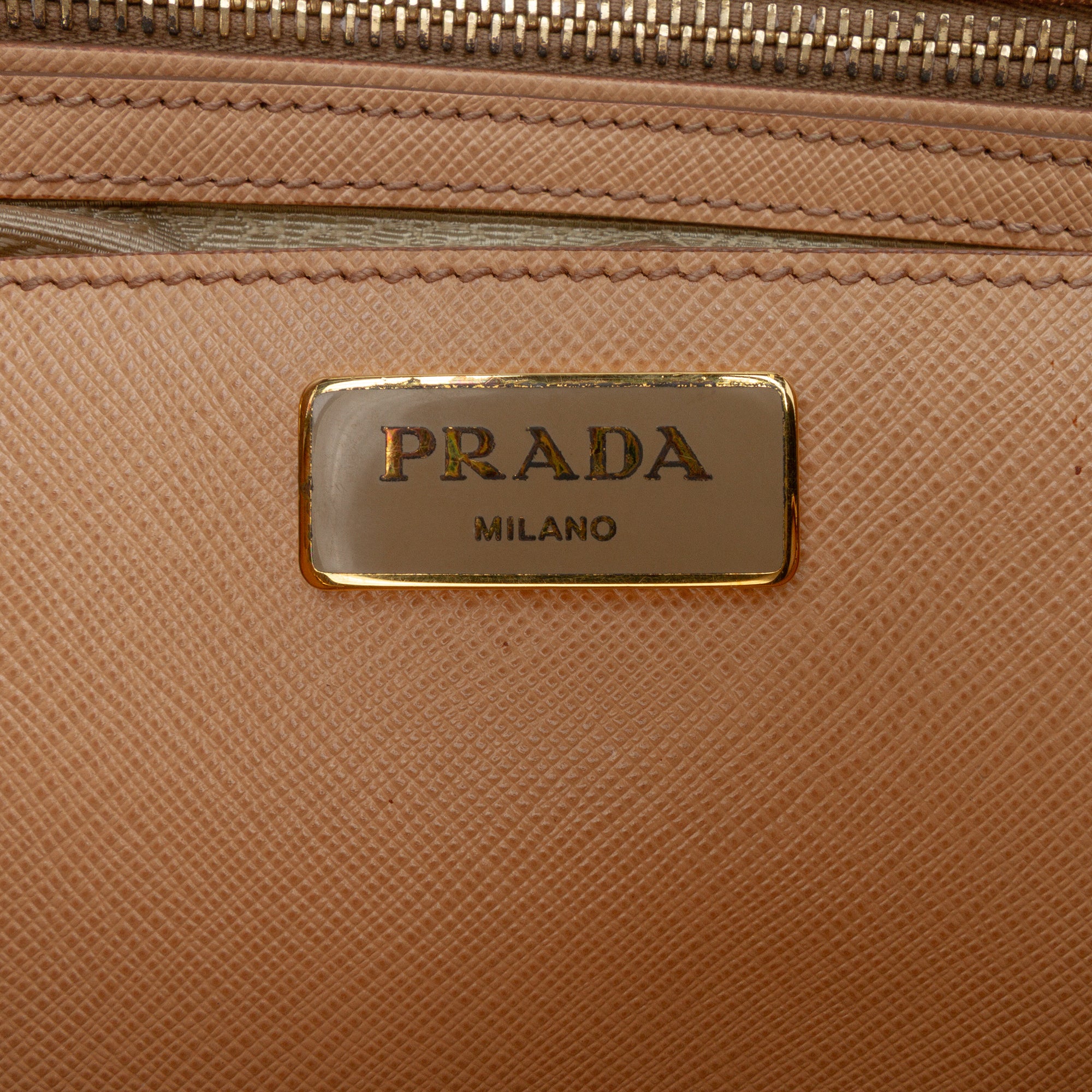 Large Saffiano Lux Promenade Satchel