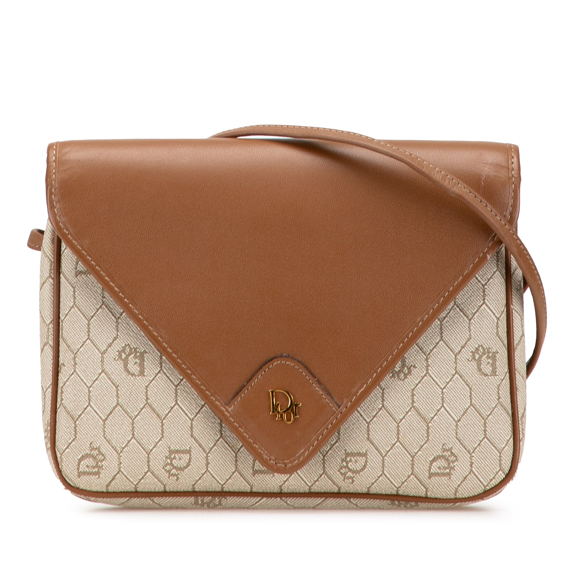 Honeycomb Coated Canvas Crossbody