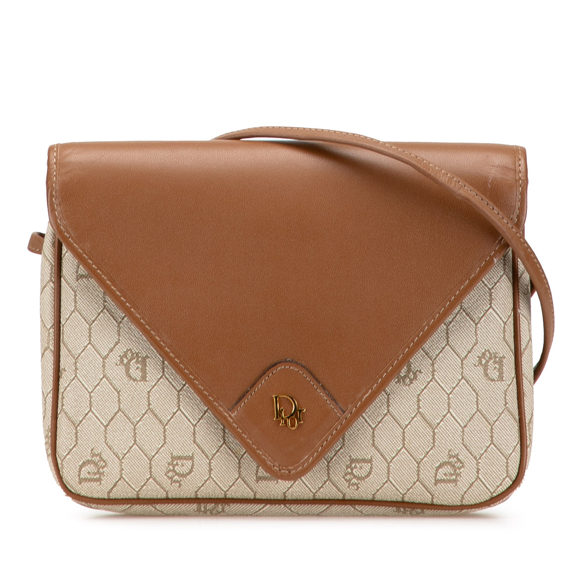 Honeycomb Coated Canvas Crossbody