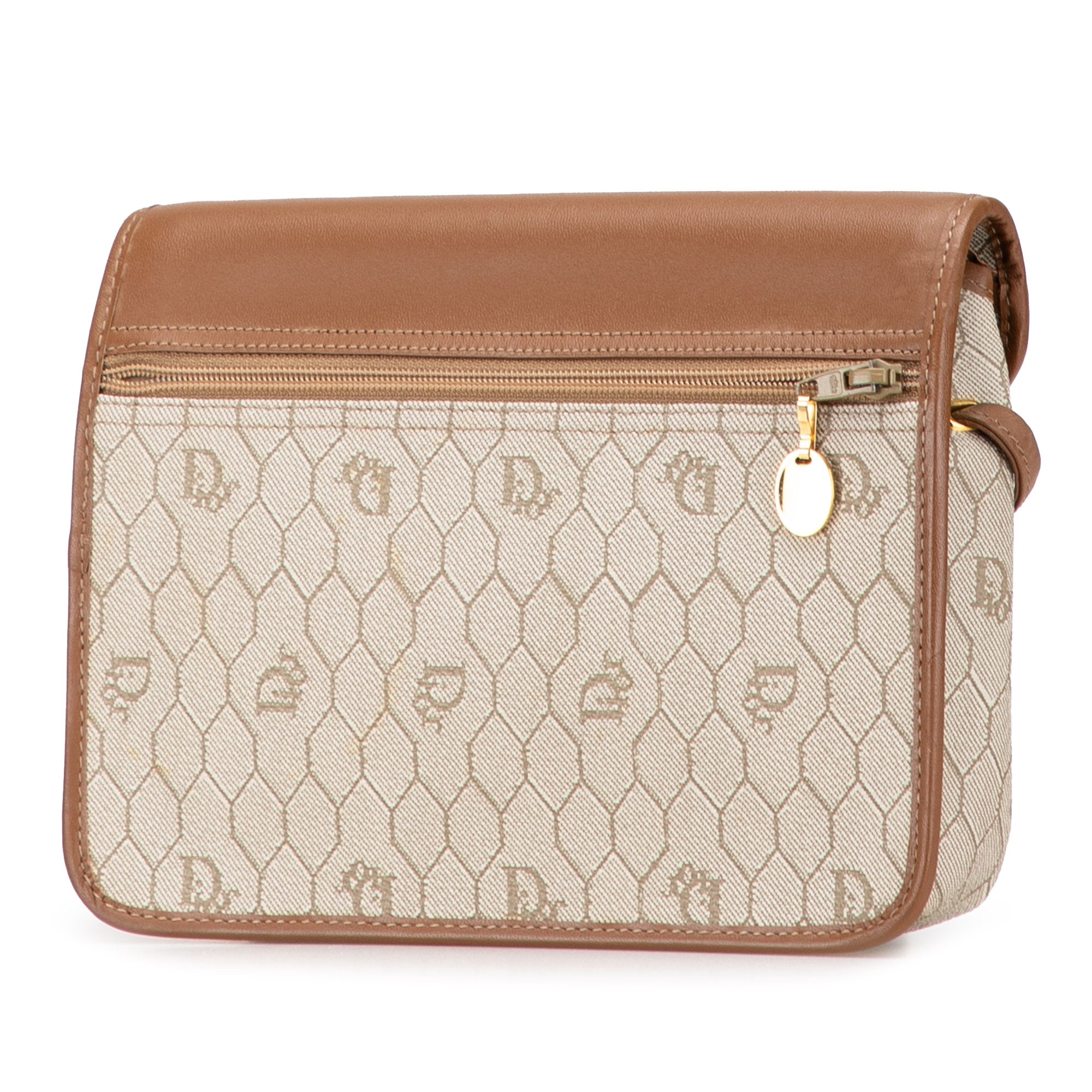 Honeycomb Coated Canvas Crossbody