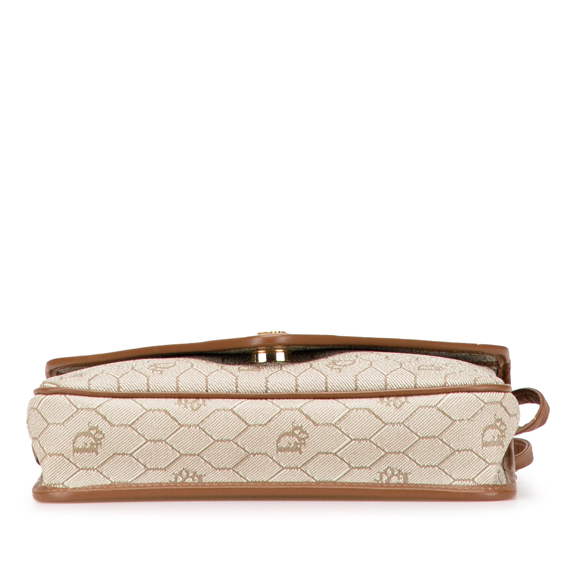 Honeycomb Coated Canvas Crossbody