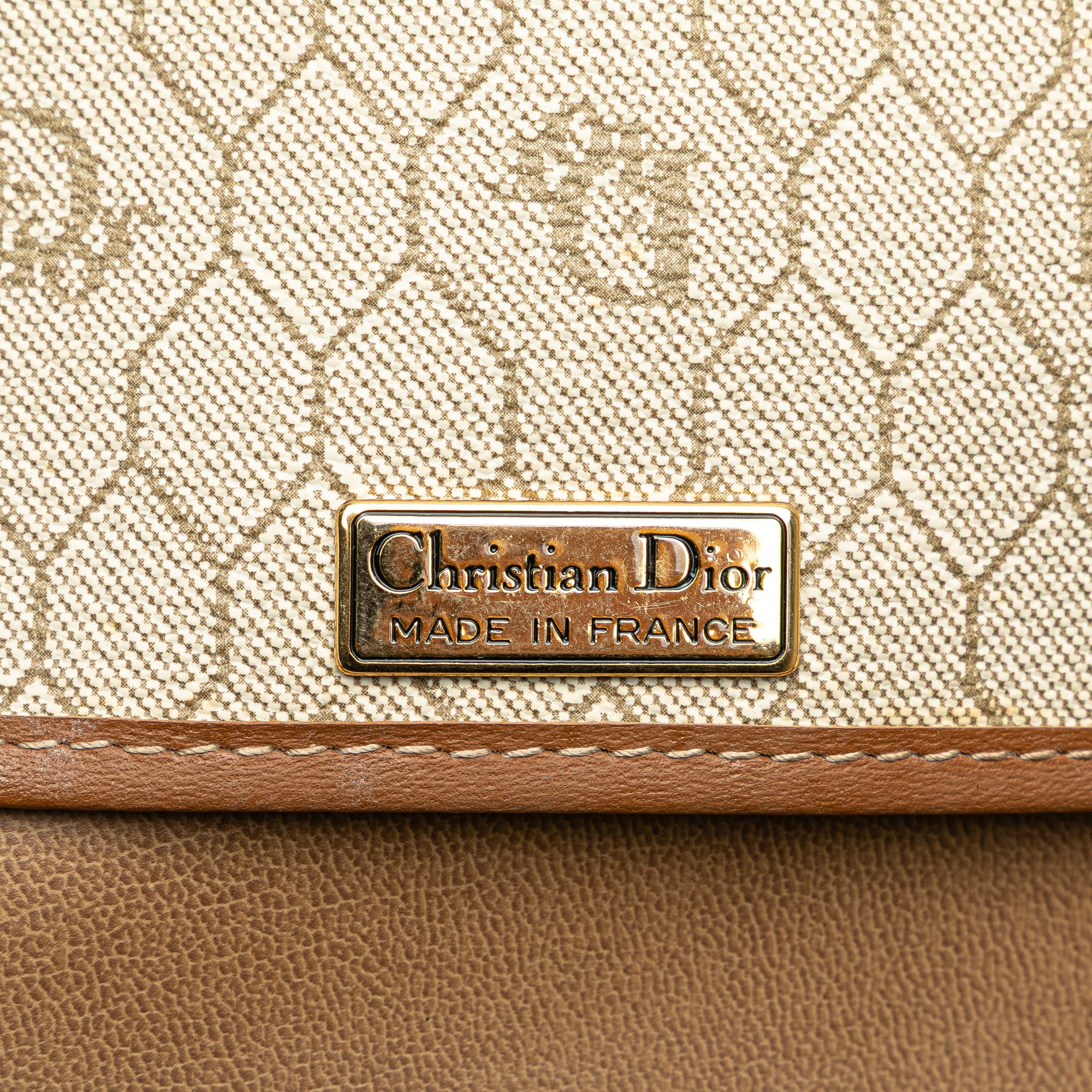 Honeycomb Coated Canvas Crossbody