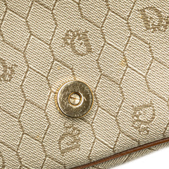 Honeycomb Coated Canvas Crossbody