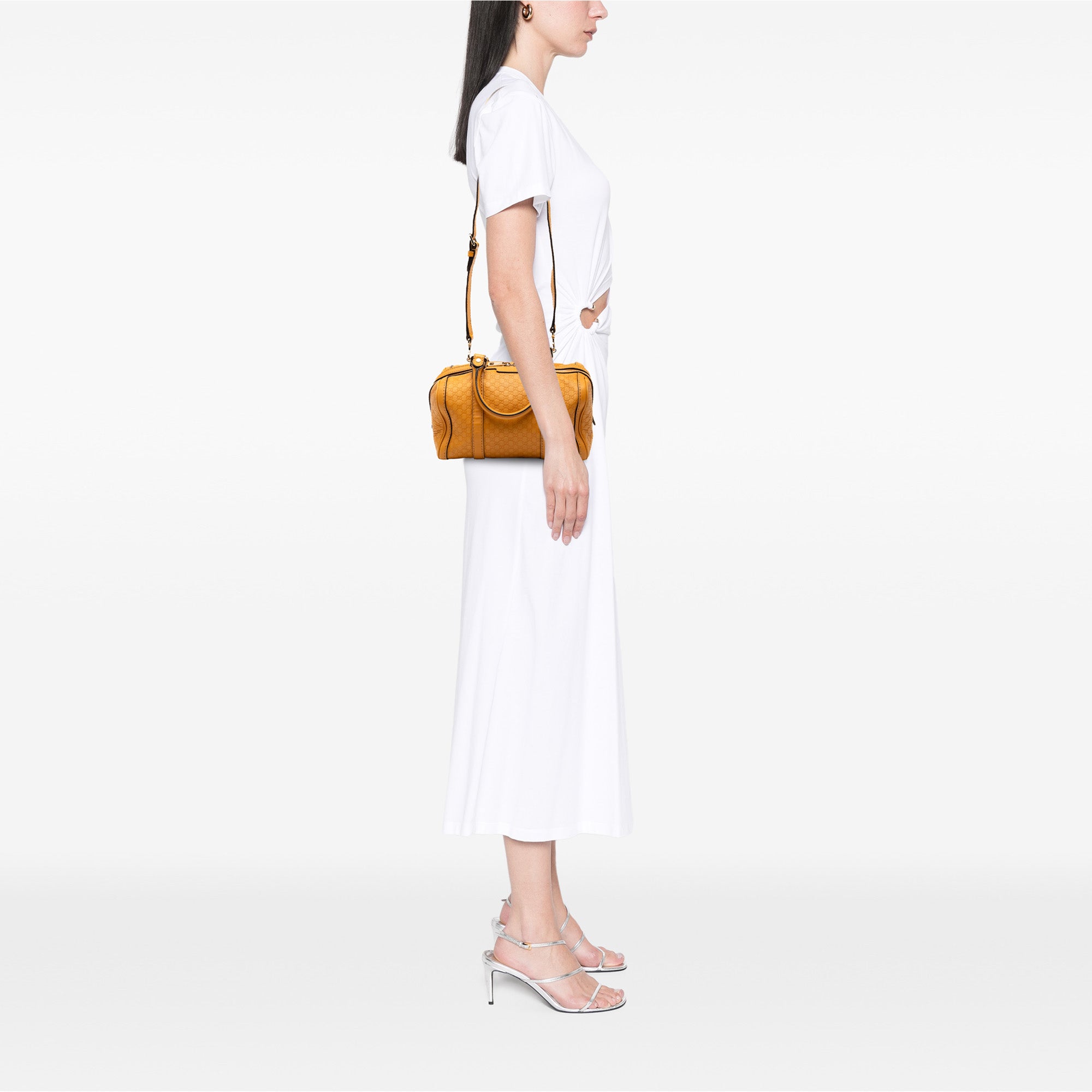 Small Microguccissima Joy Boston Bag