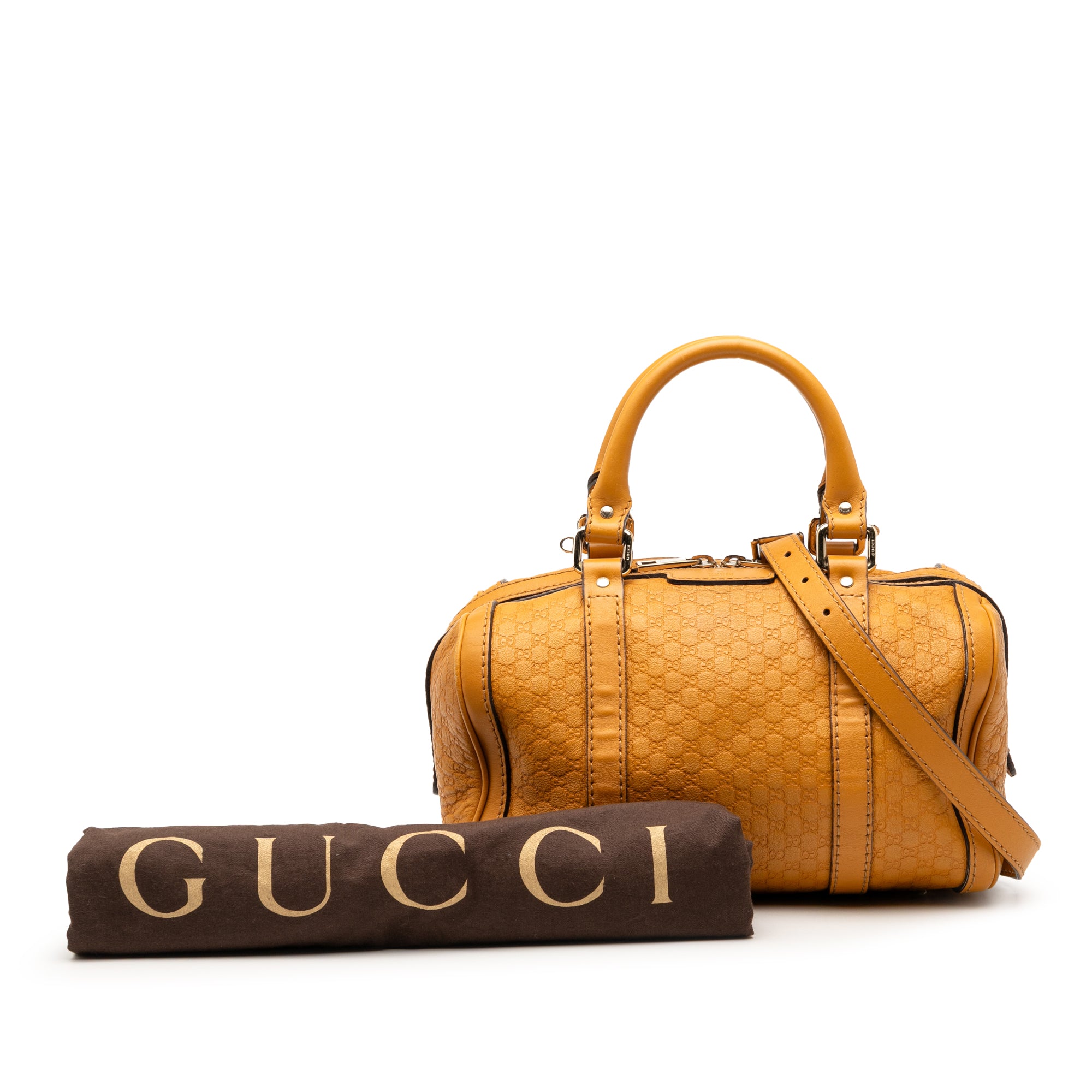 Small Microguccissima Joy Boston Bag