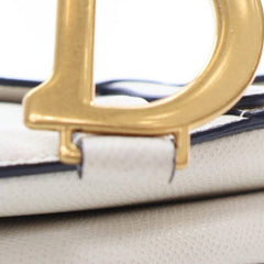 Mini Grained Calfskin Saddle Bag
