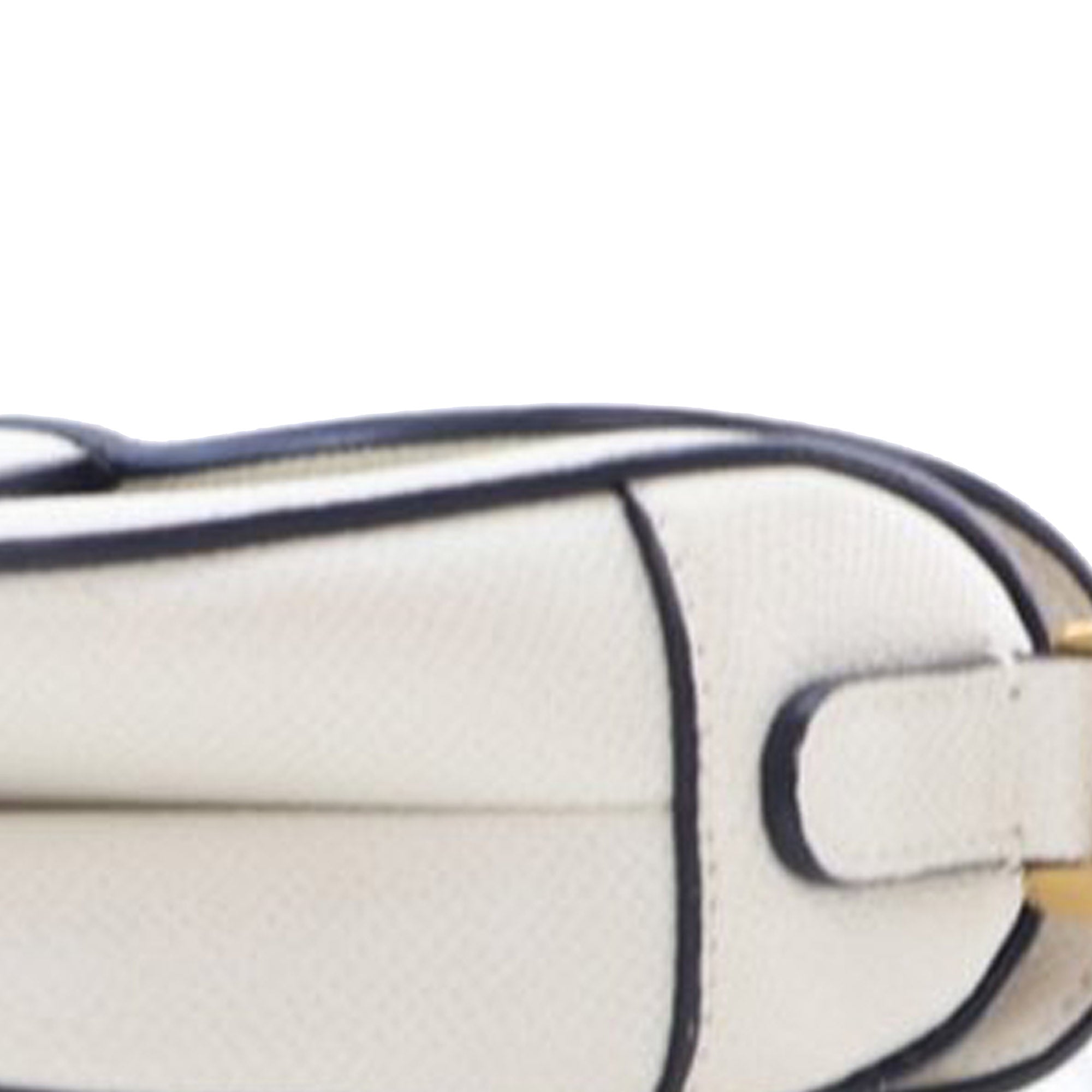 Mini Grained Calfskin Saddle Bag