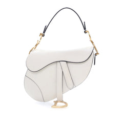 Mini Grained Calfskin Saddle Bag