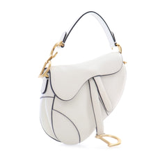 Mini Grained Calfskin Saddle Bag