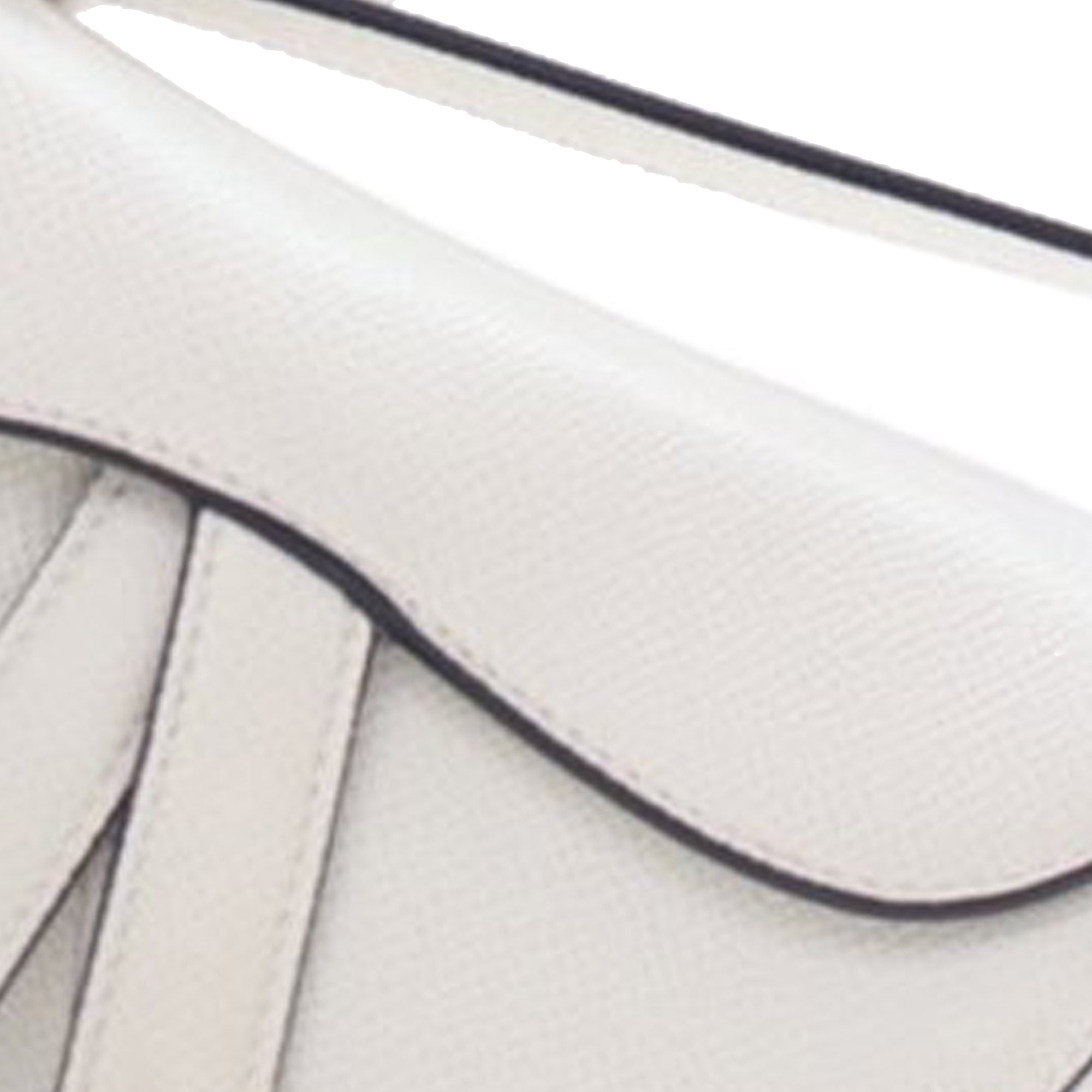 Mini Grained Calfskin Saddle Bag