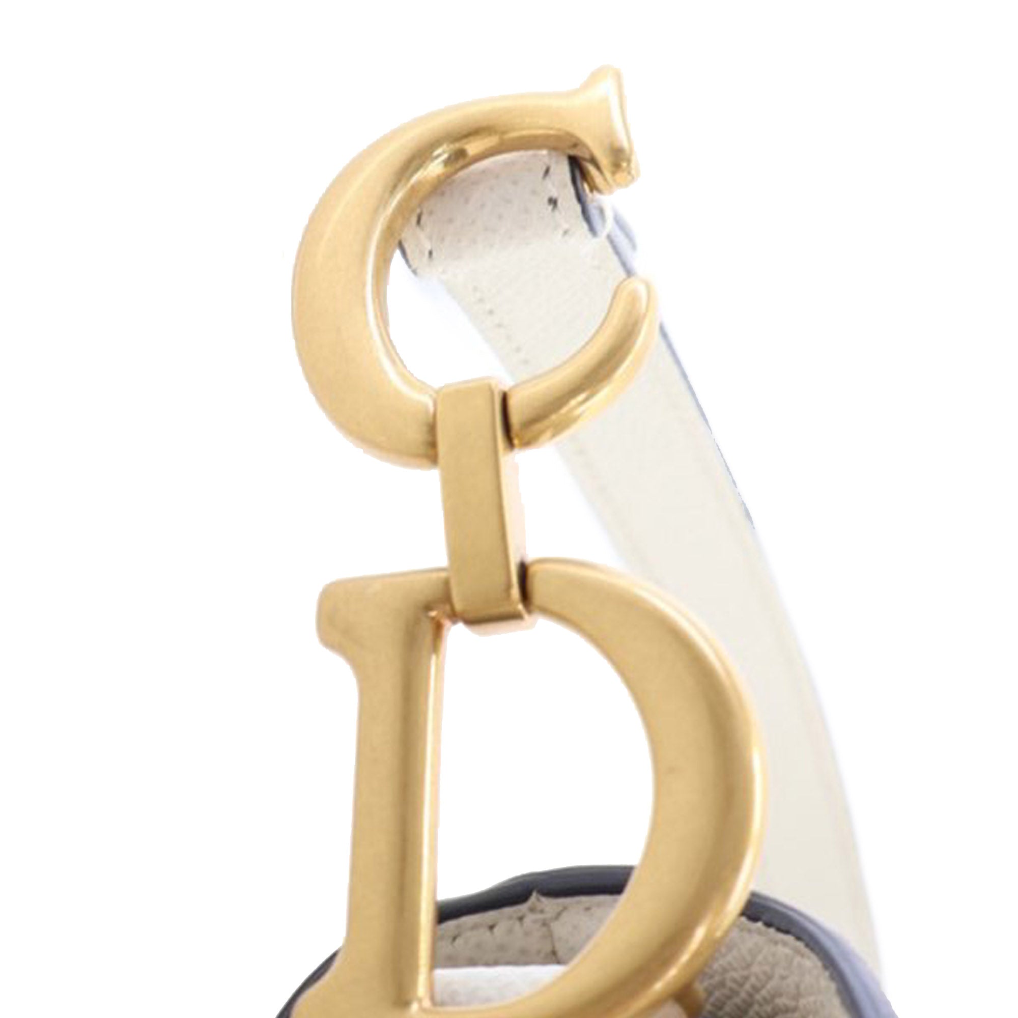 Mini Grained Calfskin Saddle Bag