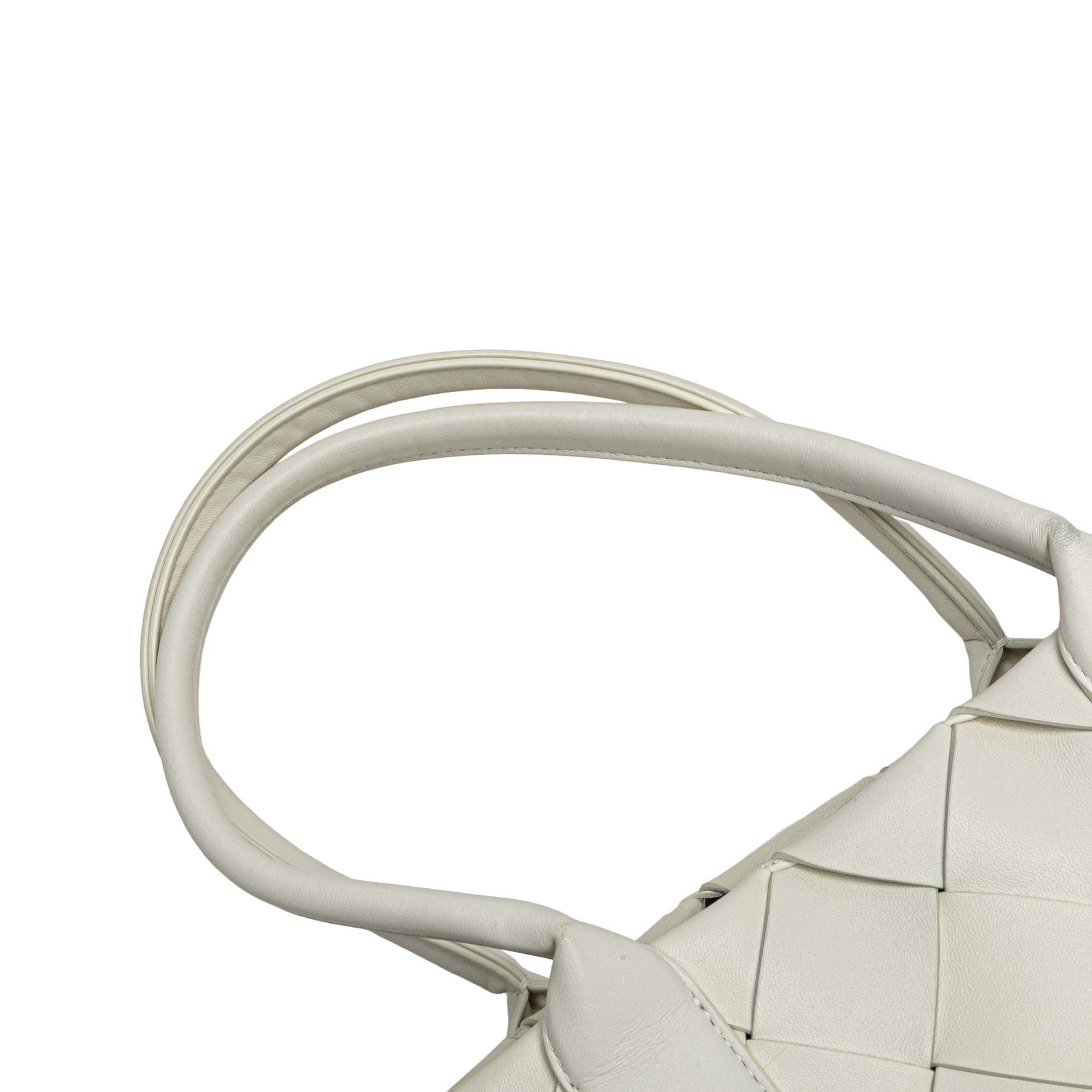 Small Lambskin Intrecciato Cabat Tote