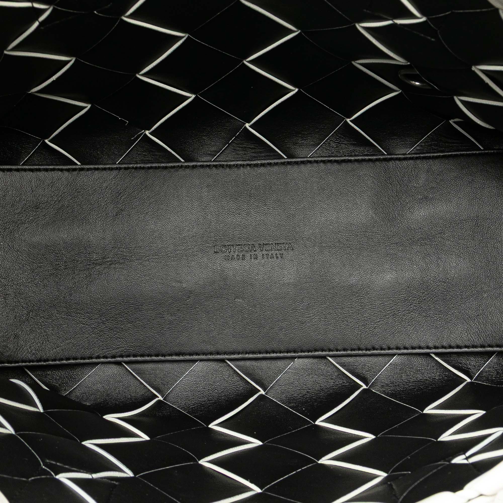 Small Lambskin Intrecciato Cabat Tote