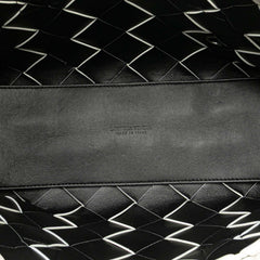 Small Lambskin Intrecciato Cabat Tote