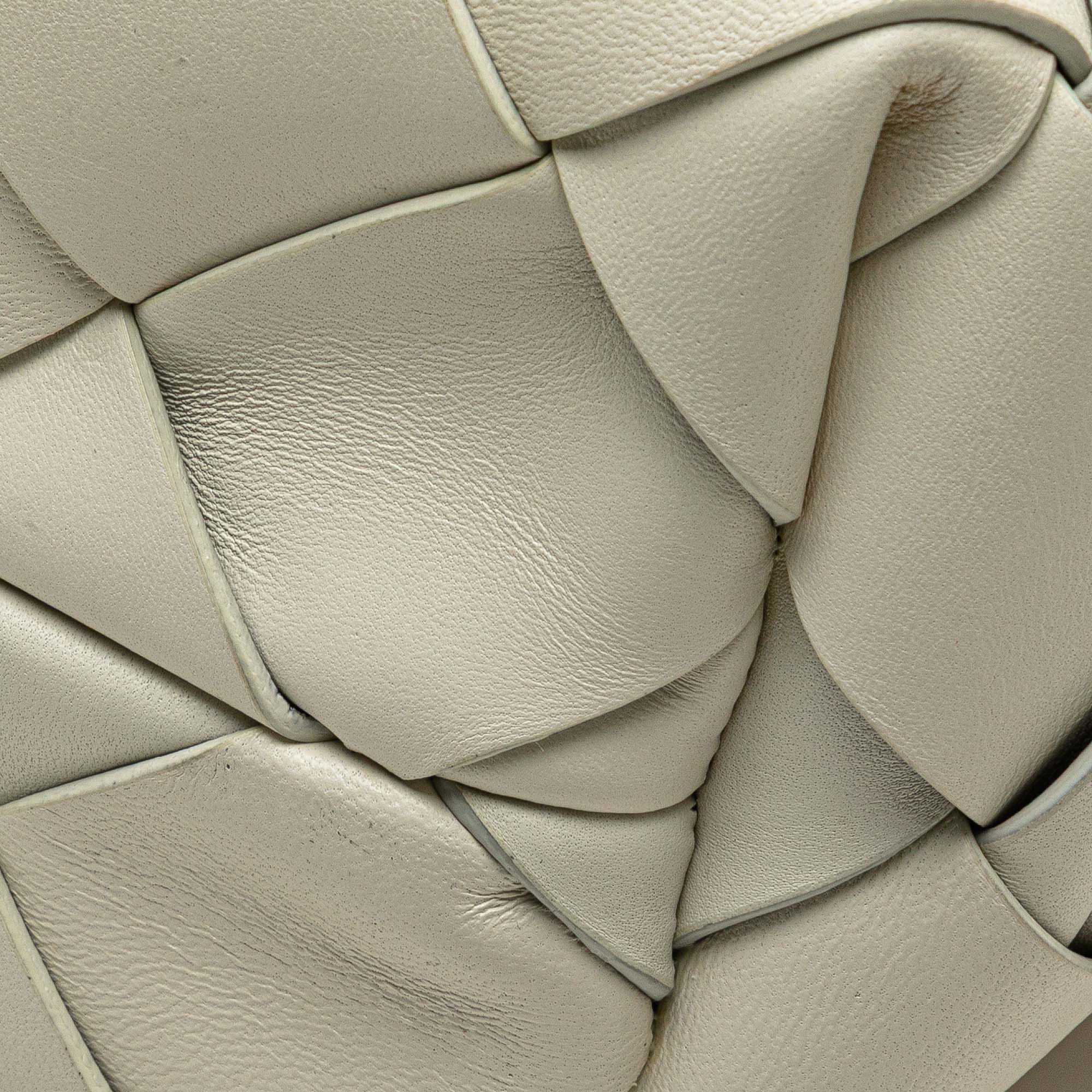 Small Lambskin Intrecciato Cabat Tote