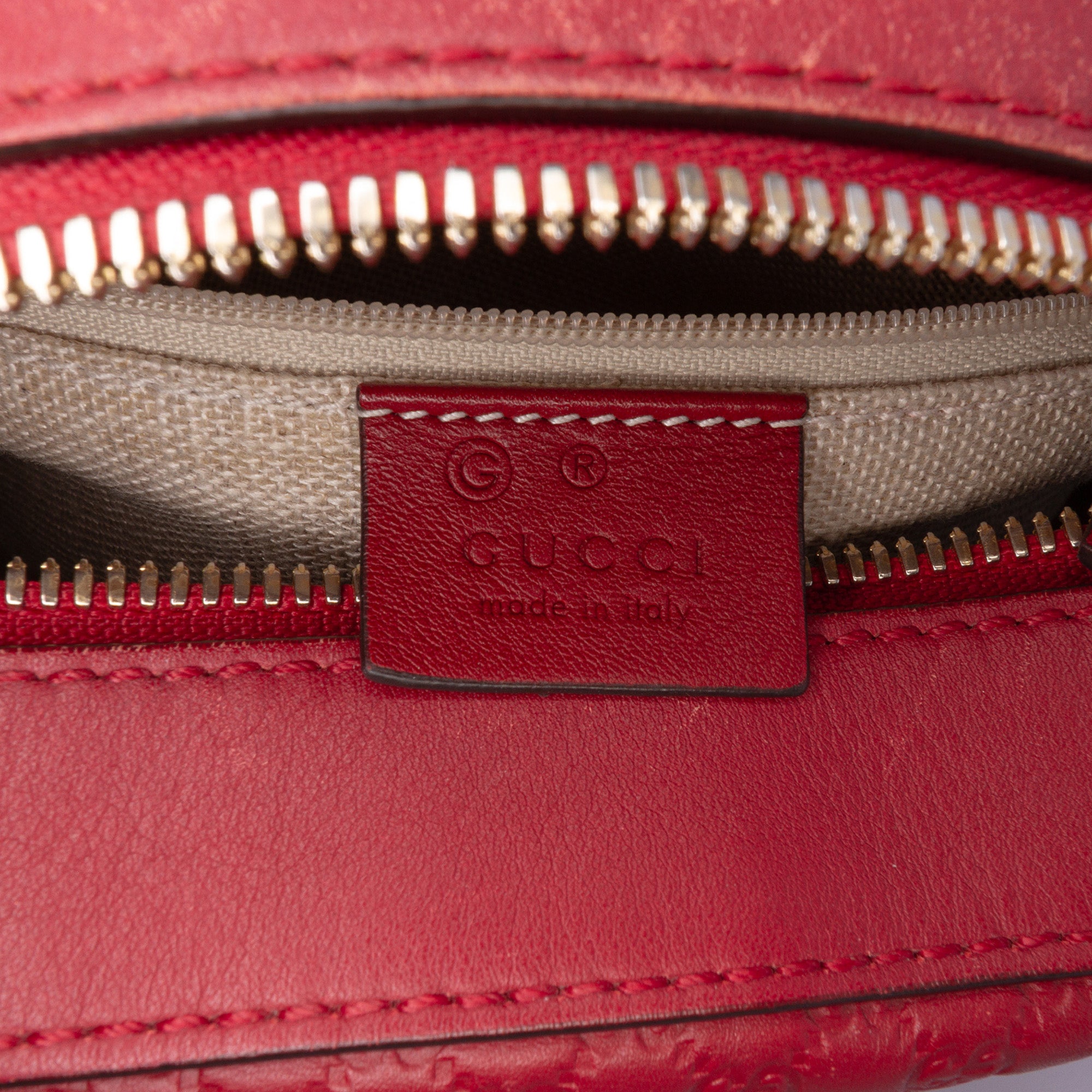 Small Microguccissima Bree Satchel