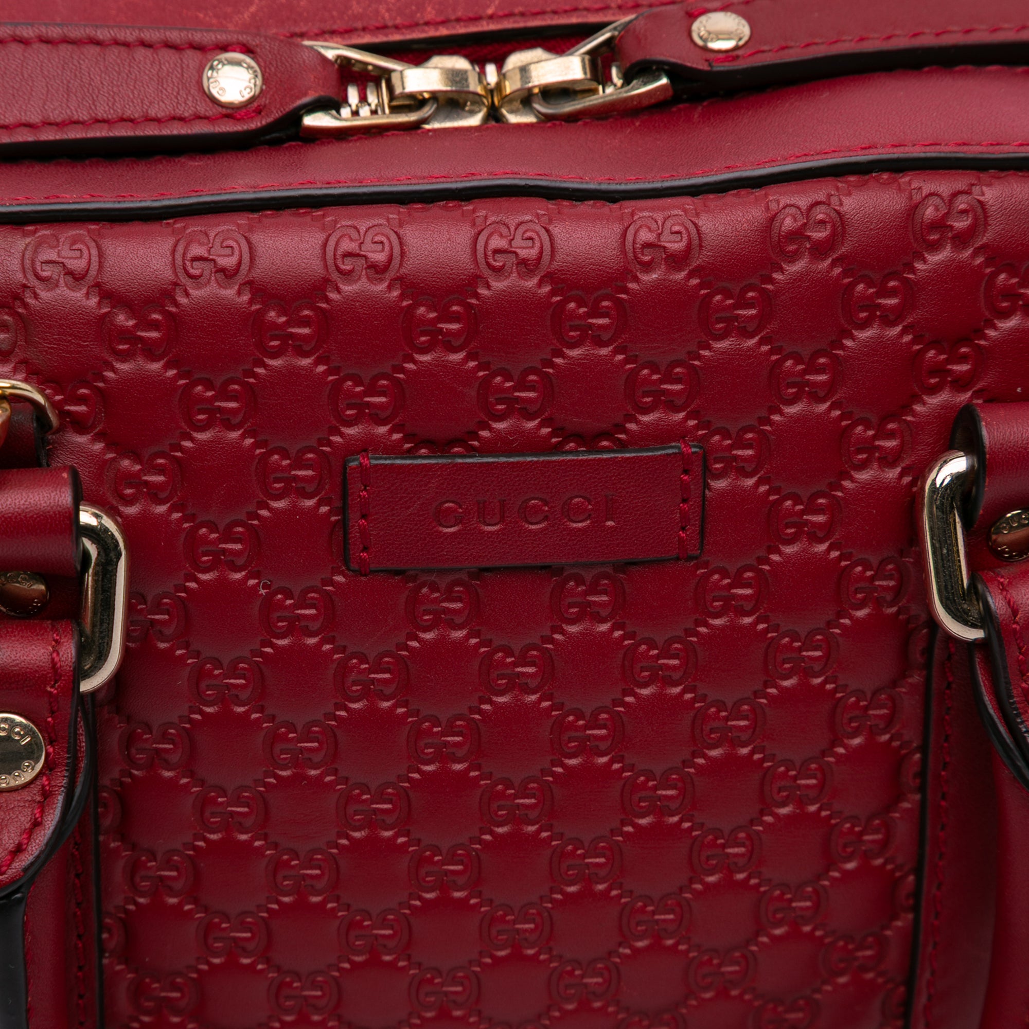 Small Microguccissima Bree Satchel