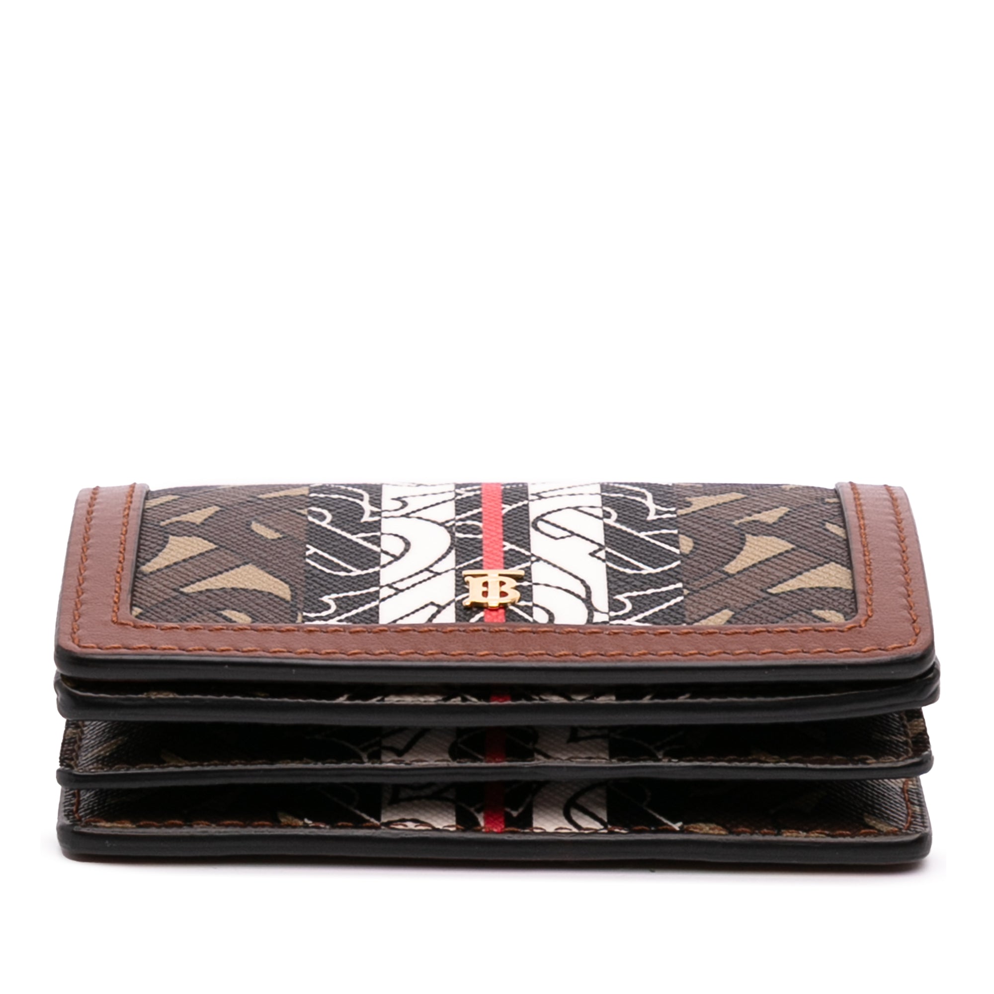 Monogram Stripe E-Canvas Jessie TB Wallet On Chain