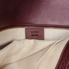 Metallic Leather Soho Disco Clutch