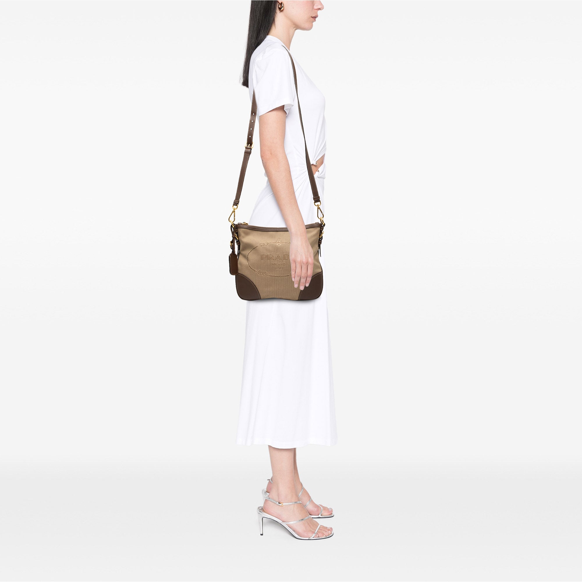 Canvas Canapa Logo Crossbody