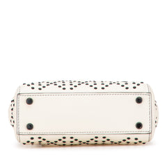 Mini Ultra Matte Calfskin Cannage Studded Supple Lady Dior