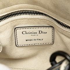 Mini Ultra Matte Calfskin Cannage Studded Supple Lady Dior