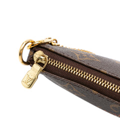 Monogram Giraffe Christmas Mini Pochette Accessoires