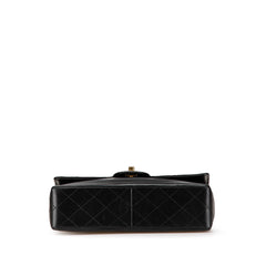 Medium CC Quilted Lambskin Single Flap