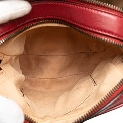 GG Marmont Matelasse Leather Double Zip Crossbody