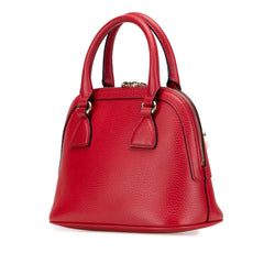 Mini Leather GG Charm Dome Satchel