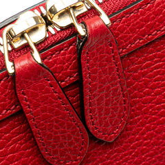 Mini Leather GG Charm Dome Satchel