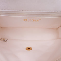 Medium Quilted Caviar Sweet Classic Flap
