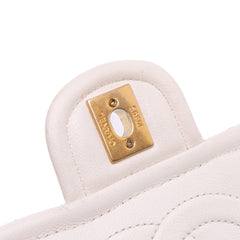 Medium Quilted Caviar Sweet Classic Flap