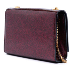 Small Glitter Patent Monogram Kate Crossbody