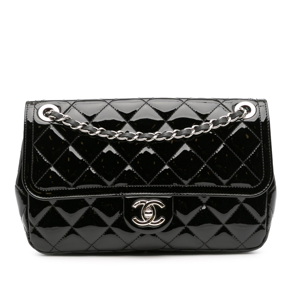 Medium Patent Coco Shine Flap