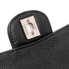 Medium Classic Caviar Double Flap