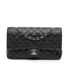 Medium Classic Caviar Double Flap